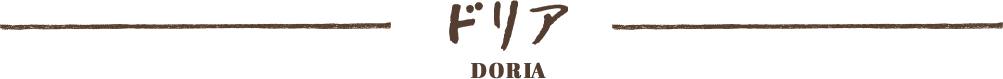 ドリア doria
